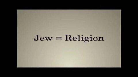 Jesus was NOT a Jew.. - FULL JANGED OUT NIGUMENTARY IN CRACKERVISION