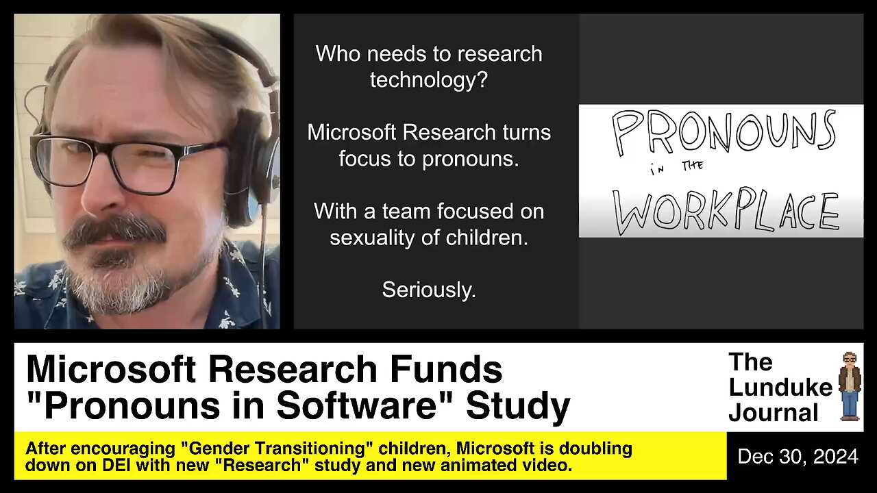 Microsoft Research Funds "Pronouns in Software" Study