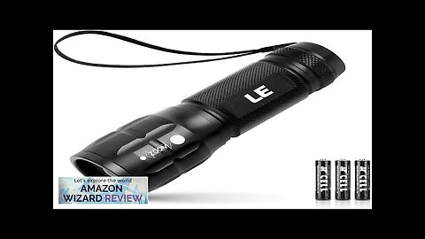 Lighting EVER LED Flashlights High Lumens Small Flashlight Zoomable Waterproof Review