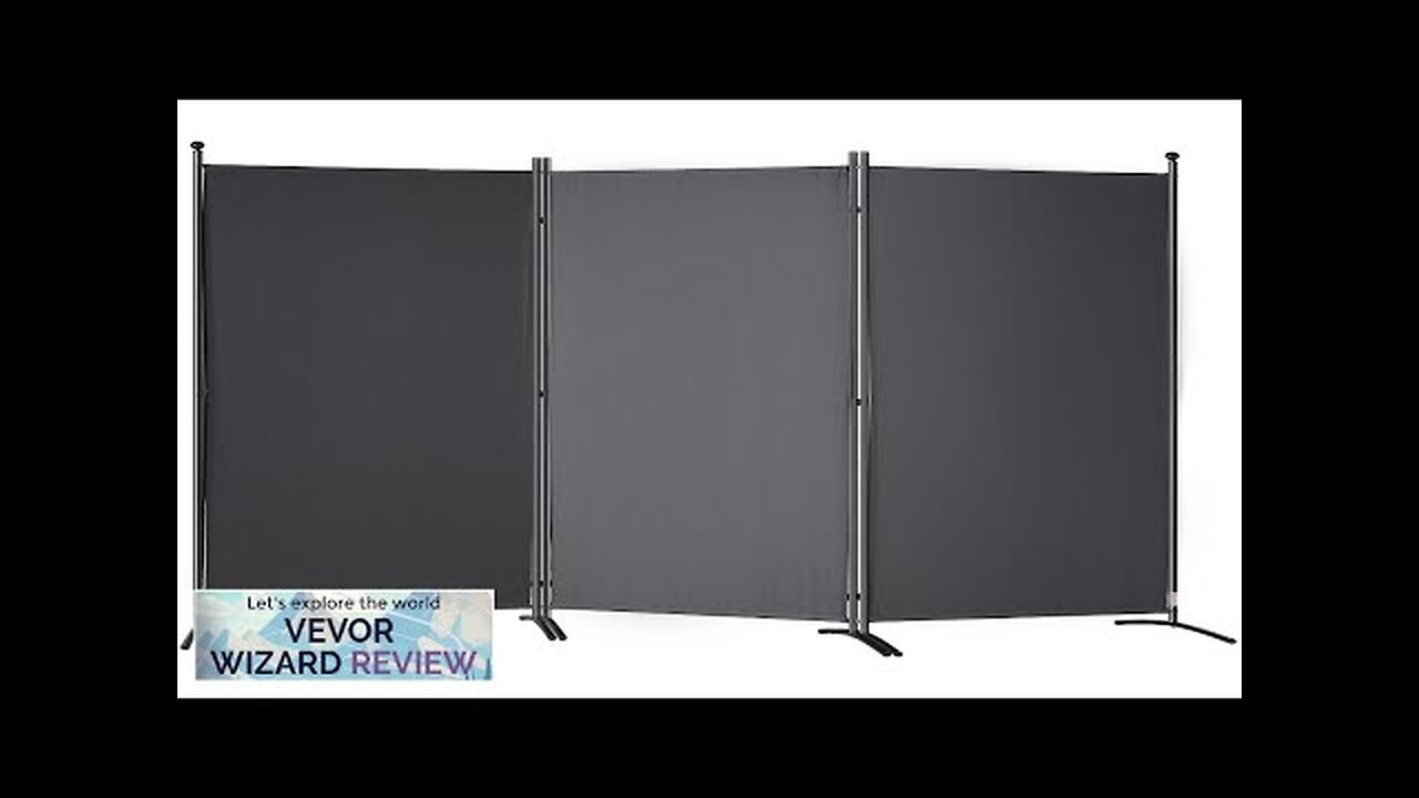 VEVOR Room Divider 6.1 ft （102×71inch）Room Dividers and Folding Privacy Screens (3-panel) Review