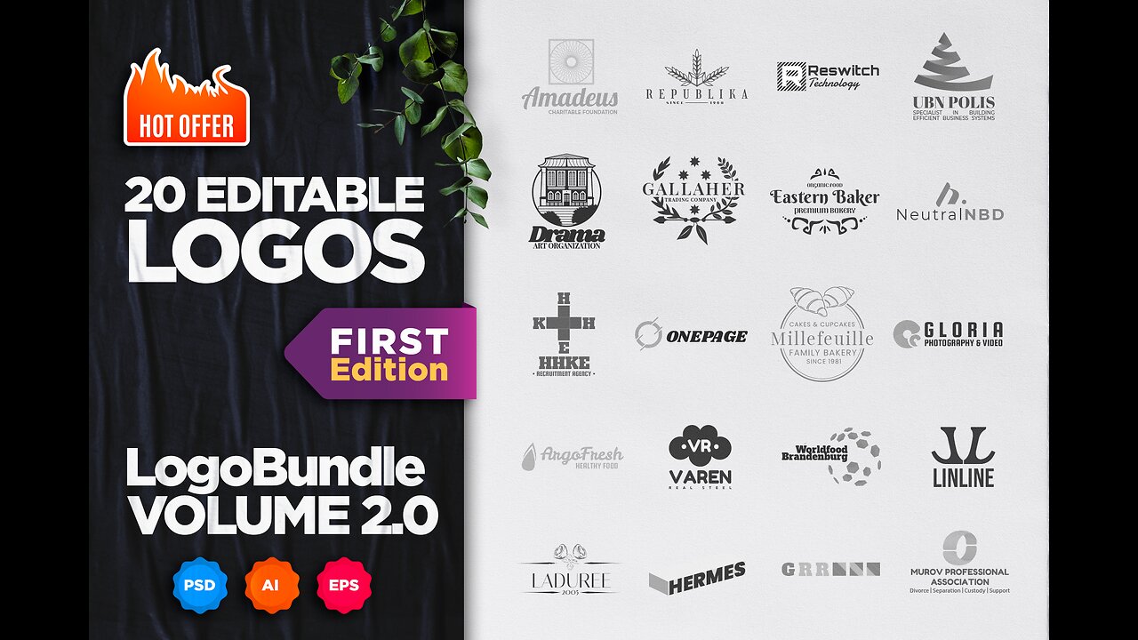 Logo Bundle. Volume 2.0. First Edition