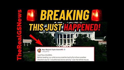 WARNING!! Something FLYING Over The White House... MTG Just WARNED AMERICA