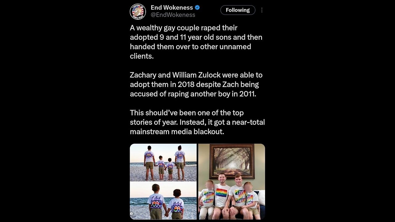 satanic lgbt Gay couple picture-perfect family get 100 years prison for horrific Rape adopted sons