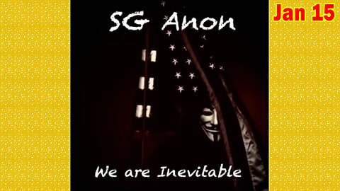 SG Anon HUGE Intel Jan 15: "BOMBSHELL: Something Big Is Coming"