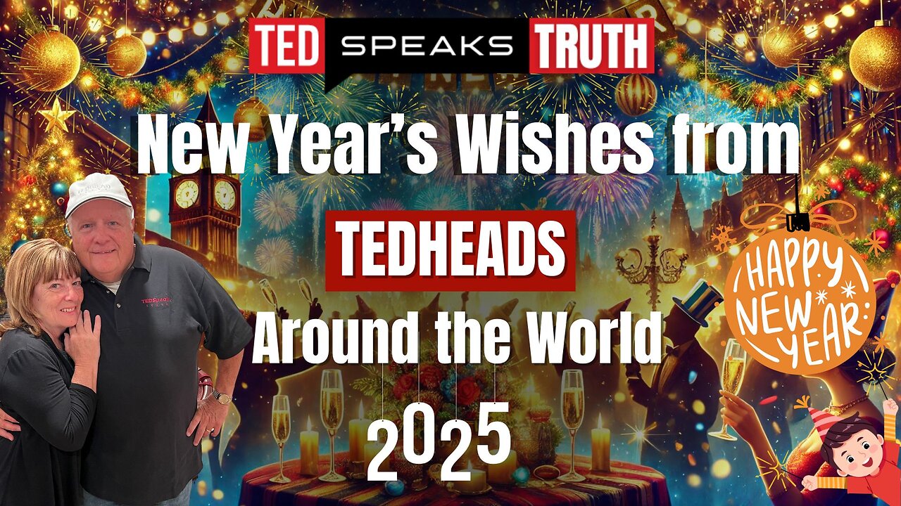 2025 New Year's Wishes from TEDHEADS Around the World 🌍