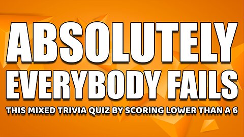 Mixed Trivia Quiz