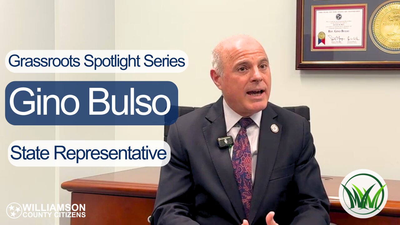 Gino Bulso, Tennessee Representative: District 61 - Williamson County Citizens