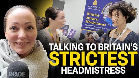 Britain's 'strictest headmistress' speaks out at pro-freedom conference