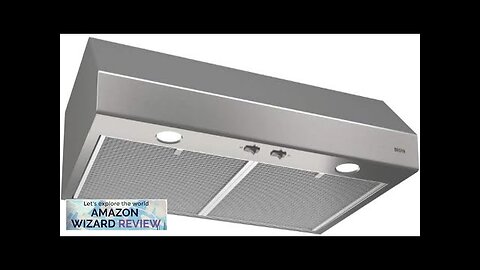 Broan-NuTone BCSD130SS Glacier Range Hood with Light Exhaust Fan for Under Cabinet Review