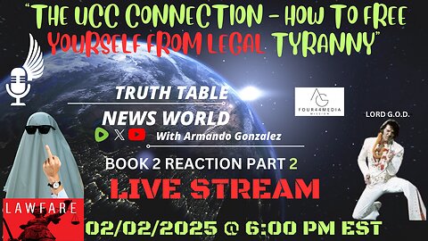 "THE UCC CONNECTION, HOW TO FREE YOURSELF FROM LEGAL TYRANNY". Book 2 of 3. reaction Part 2