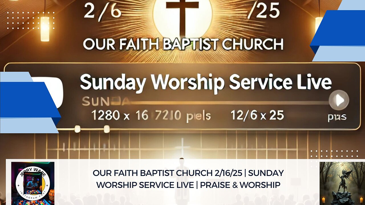 Our Faith Baptist Church 2/16/25 | Sunday Worship Service LIVE | Praise & Worship