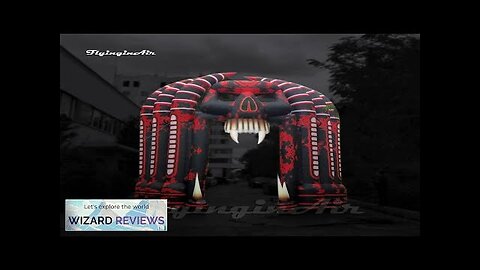 Outdoor Carnival Party Entrance Gate Inflatable Skull Structure Arch 6m/8m Blow Review