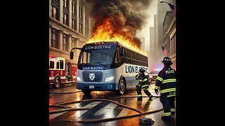 Lion Electric EV school bus catches fire, DC Crtash update