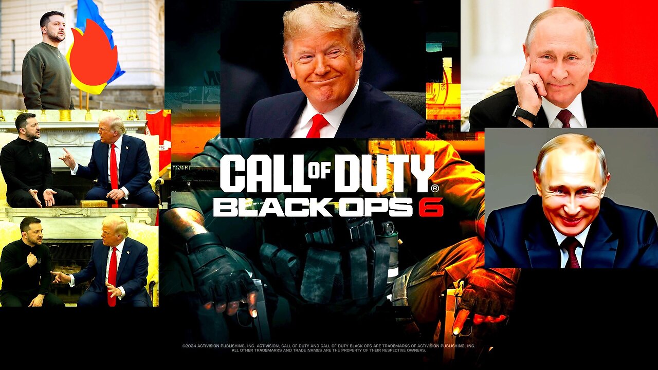 Black Ops 6 : TRUMP FIGHTS Zelensky 🇺🇸🇷🇺👊🏻💥🇺🇦 (PS5🎮)