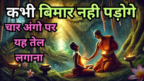 शरीरके चार अंगो पर यह तेल लगाना | कभी बिमार नही पड़ गे | Buddhist Ayurvedic Story On Healthtips