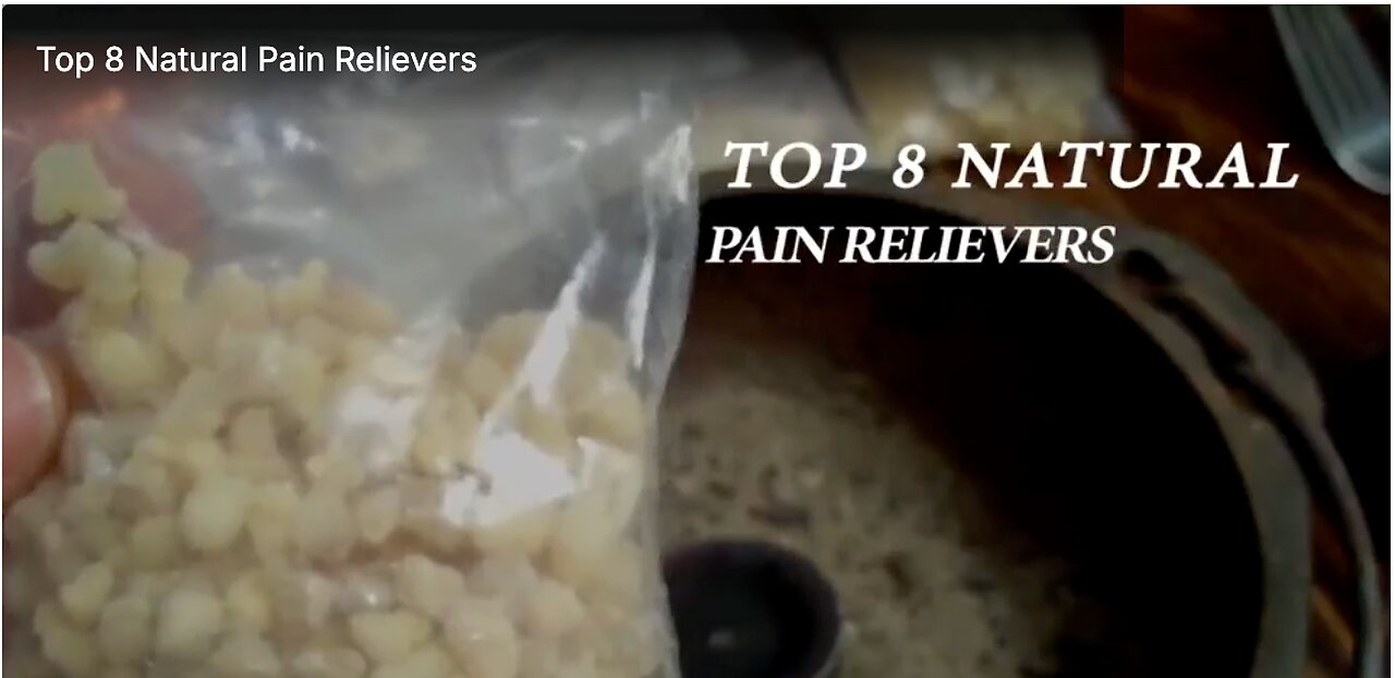 Top 8 Natural Pain Relievers