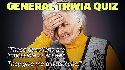 General Trivia Quiz