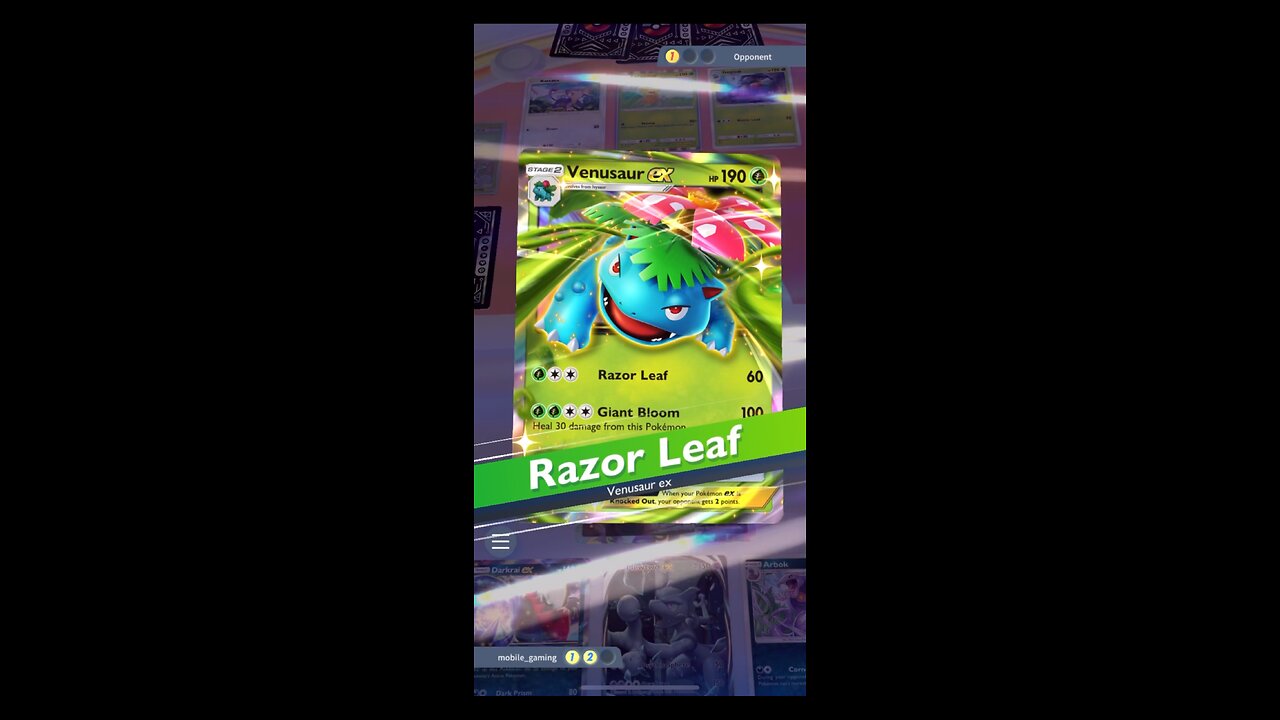 Part 1/1 Pokémon TCG Pocket Step-Up Battle #1 (Advanced) VS Venusaur ex Deck (Genetic Apex)