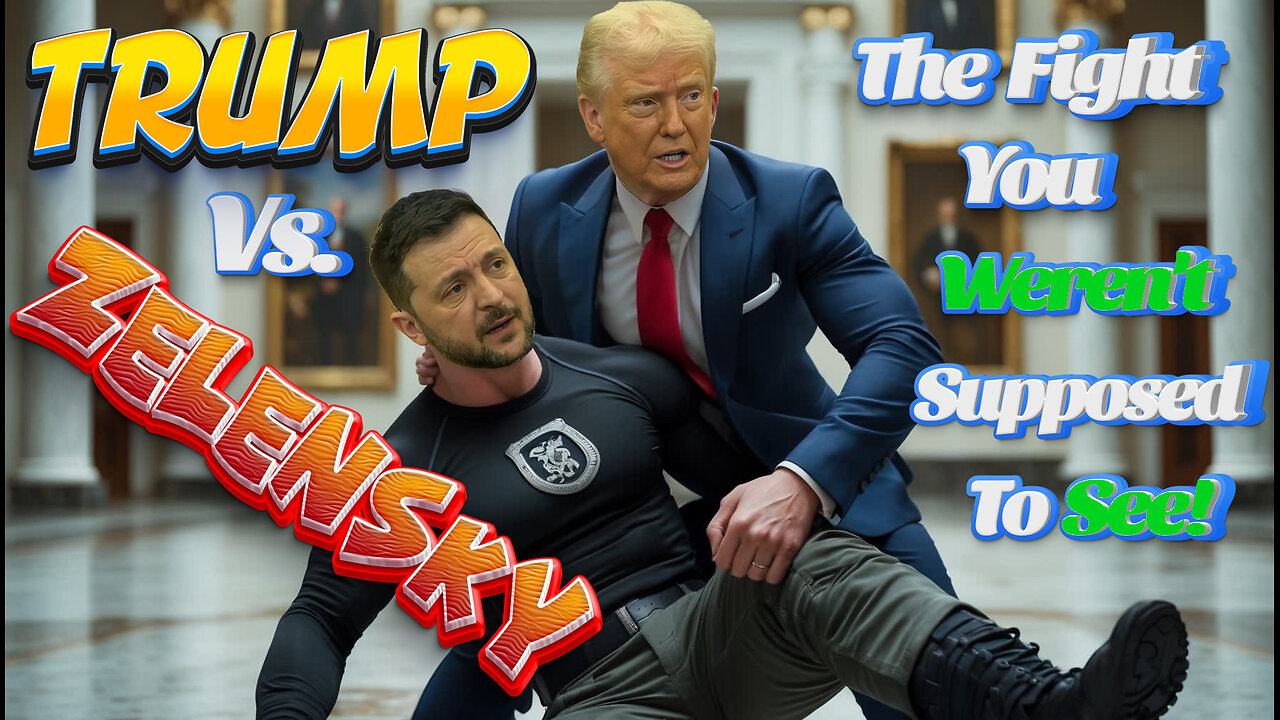 Trump vs Zelensky The Fight You Weren’t Supposed to See! What Actually Happened At The White House?