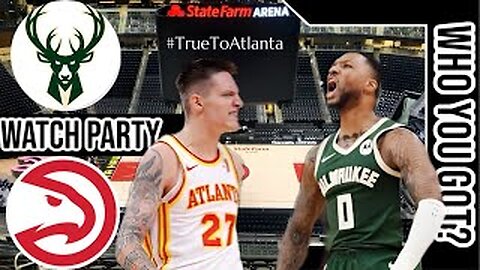 Milwaukee Bucks vs Atlanta Hawks | Live Play by Play | Reaction Watch Party Stream | NBA 2-7-25 🏀🔥