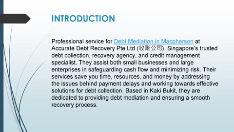 Professional service for Debt Mediation in Macpherson