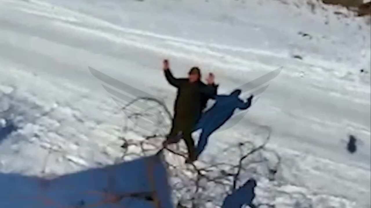 Russian Drone Operator Evades a Civilian at the Very Last Moment