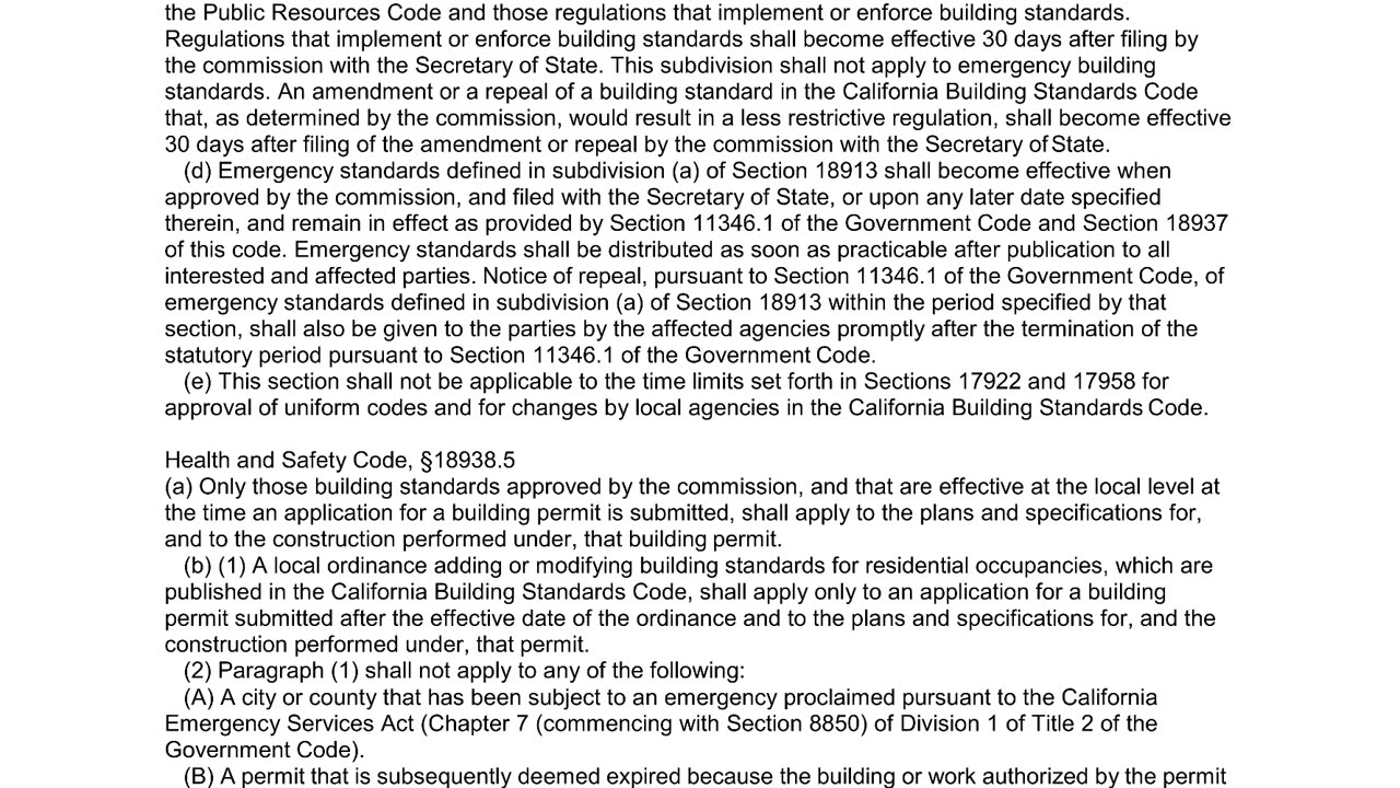 California State Fire Marshal Responsibilities