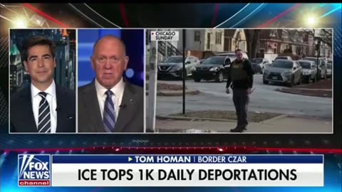 Tom, are you satisfied with the pace of migrant deportations? No