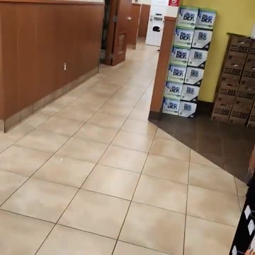 Navigating truck stop shower system