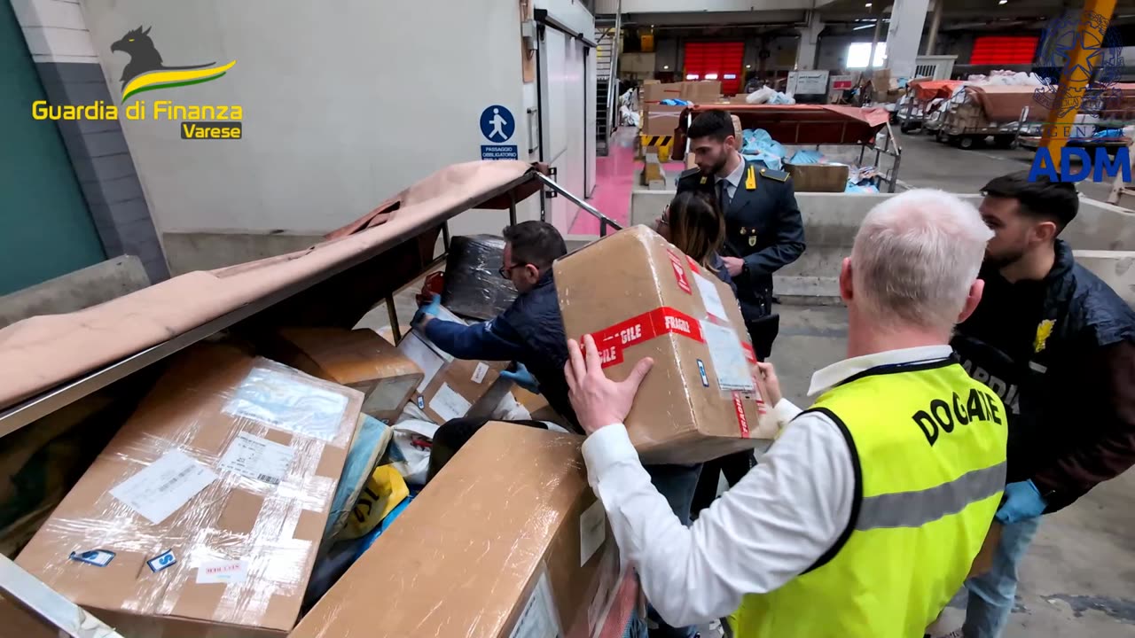 GDF VARESE: OPERAZIONE "PANDA BY-PASS". ACQUISTI DI MERCE CONTRAFFATTA (11.03.25)
