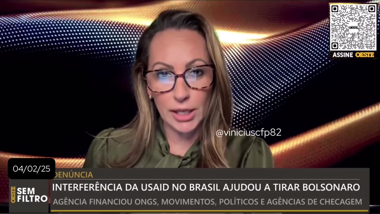 Ana Paula Henkel informa que os EUA vão investigar se o USAID está envolvido na falsificação da entrada de Filipe Martins nos EUA.