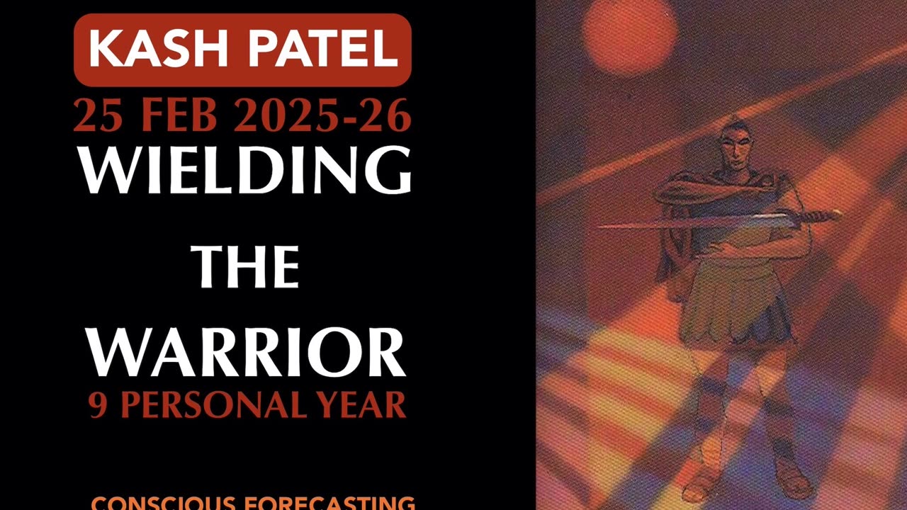 Happy New Year Kash Patel, It's Your Warrior Time!