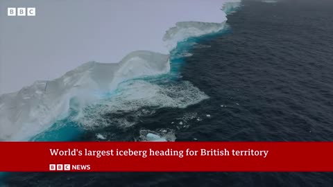 World's largest iceberg heading for British territory