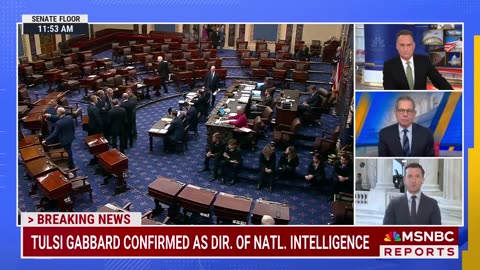 Tulsi Gabbard confirmed as Director of National Intelligence