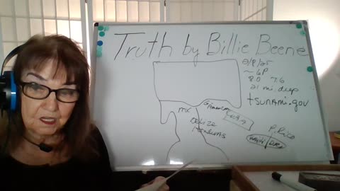 20825 7P(TX) TRUTH BY BILLIE BEENE FLASH " 8.0 CARRIB/TSUNAMI THREAT MX/US! PRES T/BLINKEN+ !