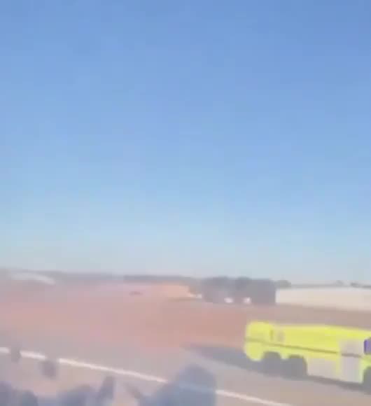 United Airlines flight from Houston to New York had to be evacuated after it caught fire