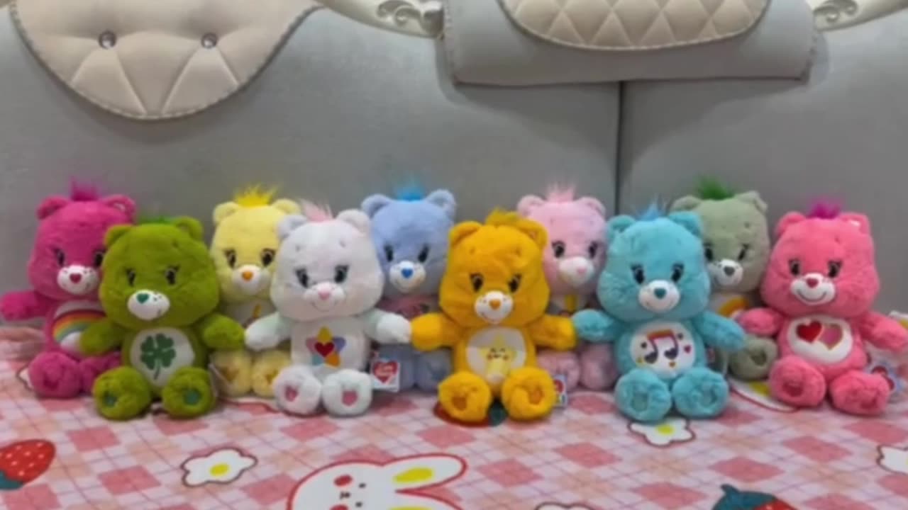 🌈 ตุ๊กตา Care Bears – "มาสะสมความสดใส