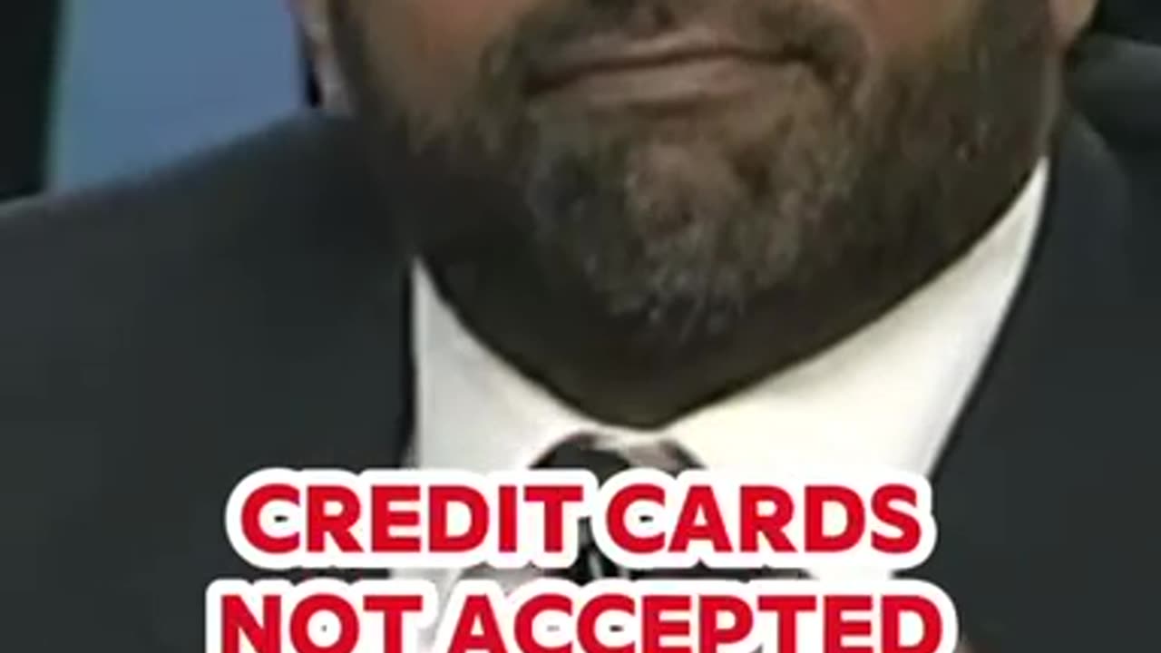 NO CREDIT CARDS
