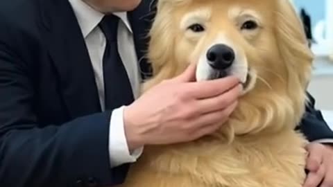 elon and dog