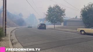 The Hidden Hills/Calabasas area is seeing a rapid fire spread. LAFD is urging