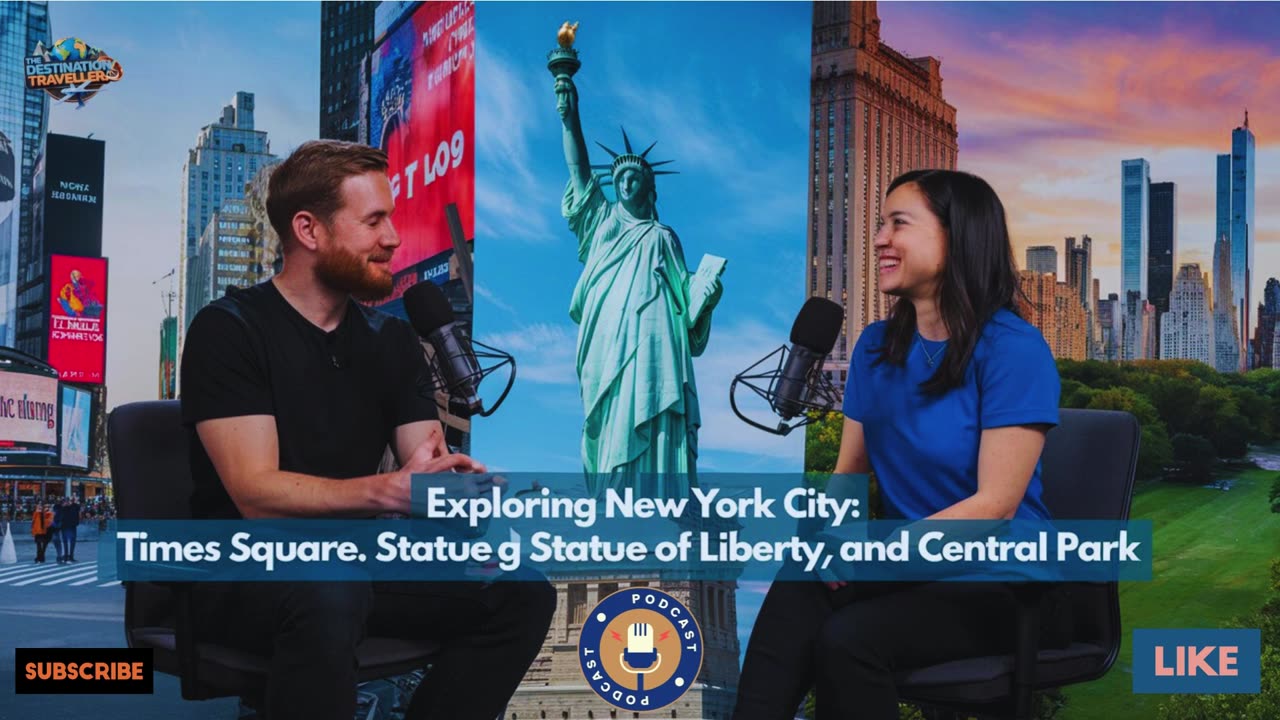 Exploring New York City Times Square, Statue of Liberty, and Central Park Podcast | USA