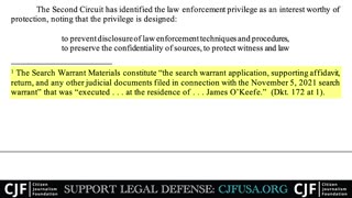 James O'Keefe says the DOJ has dropped the case against him regarding the diary of Ashley Biden