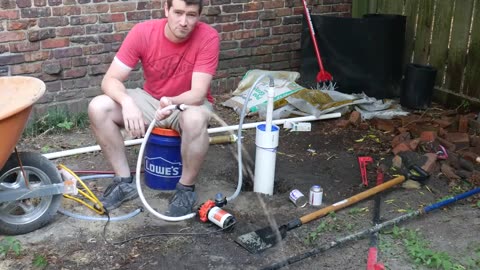 How to drill a simple shallow well yourself