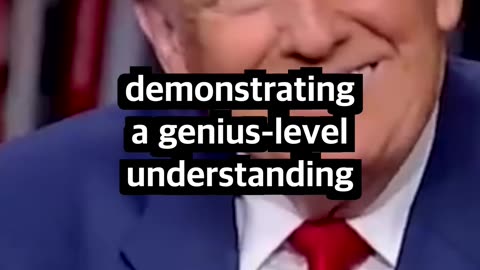 Why Trump Is Considered a Genius.