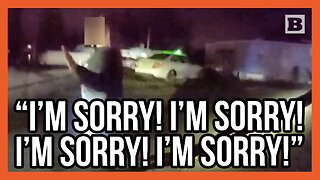 "I'm Sorry! I'm Sorry!" Woman Apologizes Endlessly to Police After Fleeing Arrest