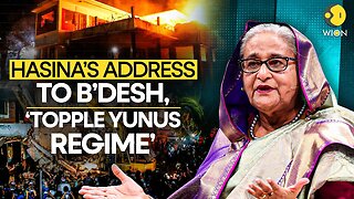 Bangladesh: Hasina Addresses Nation, Protesters Vandalise Sheikh Mujib's Residence | WION Originals