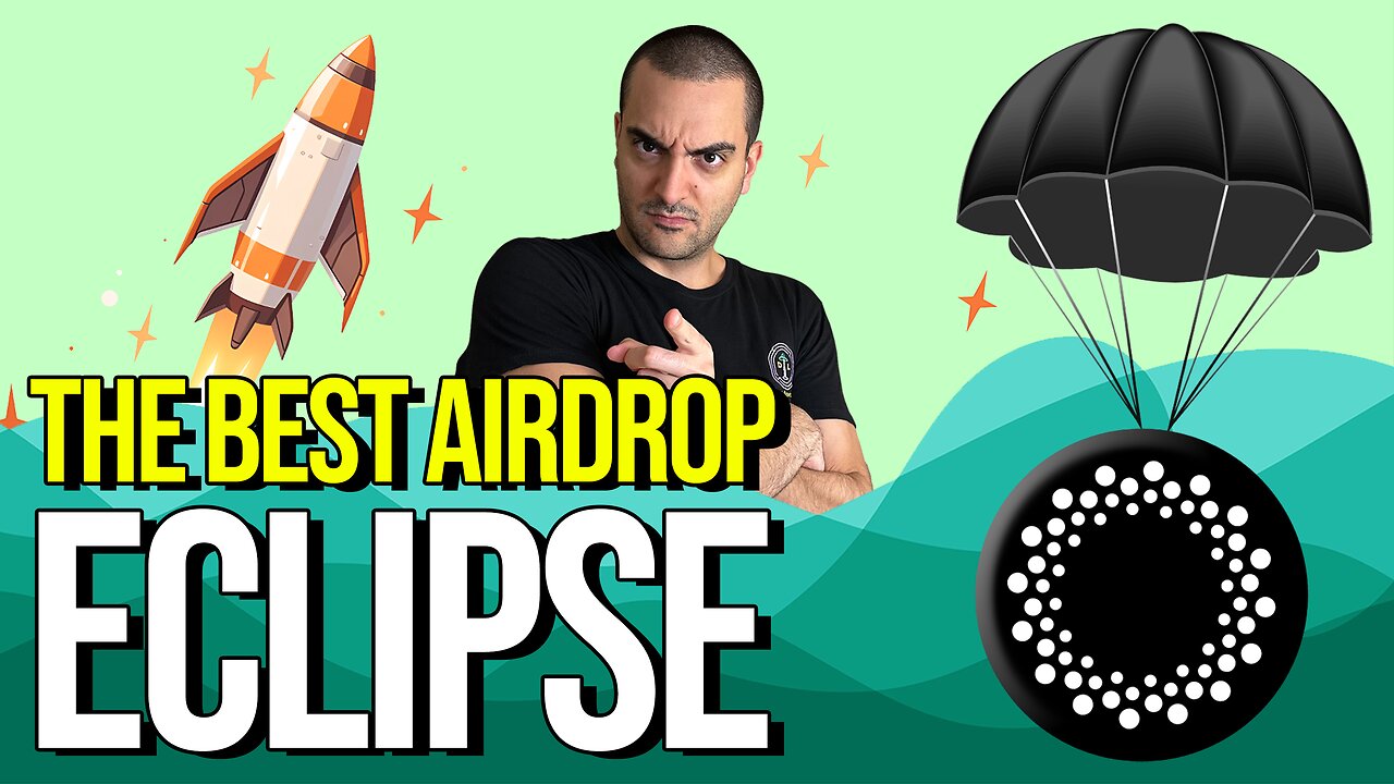 The BEST Airdrop to do NOW!!! 🪂ECLIPSE!!!🪂 #solana on #ethereum AMAZING!!! #crypto #airdrop