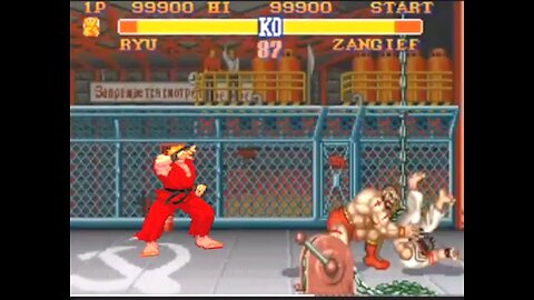 street fighter 100% percent no death 💀