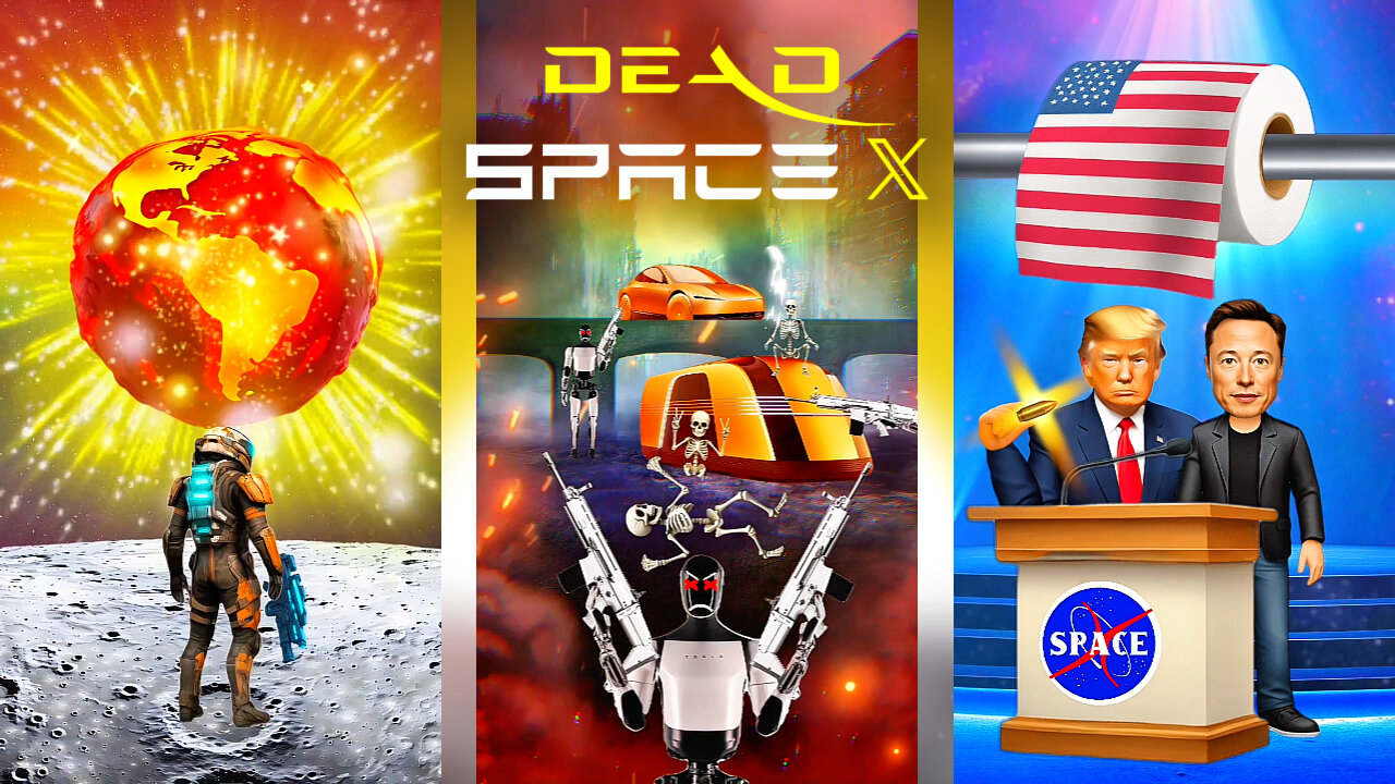 Tesla Space 𝕏 🚀🪐🛰️ Arimoji Movie 🫠