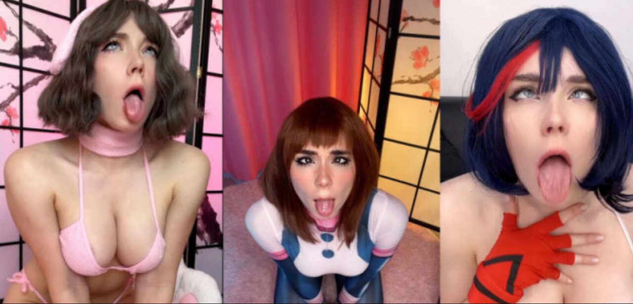 Biggest Thots pulling their Tongue out AHEGAO Style